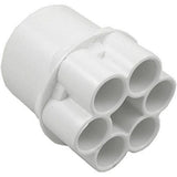 Waterway 672-4130 2" x 0.5" Slip 6 Port Transition Manifold