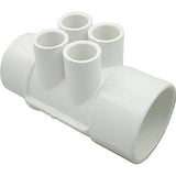 Waterway 672-4250 2" Slip x 2" SPG 4 Port Manifold Fitting