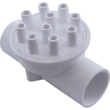 Waterway 672-5080 1" Slip x 1" Slip 0.37" Barb 10-Port Manifold Assembly