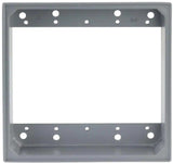 Commercial Electric WDE000G Gray 2-Gang Weatherproof Extension Box Cast Metal