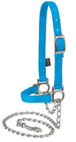 Weaver Leather 35-8111-BL 36-1/2" Adjustable Sheep Halter w/ Chain Lead, Nylon
