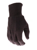 Boss B62011-L12P Men's Knit Wrist Jersey Work Gloves, Brown, 12-Pack