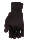 Boss B62011-L12P Men's Knit Wrist Jersey Work Gloves, Brown, 12-Pack