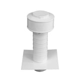 3 in. Dia. Aluminum Keepa Roof Jack in White