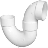 2 in. DWV PVC P-Trap with Solvent Weld Joint