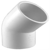 1-1/2 in. PVC Schedule. 40 45-Degree S x S Elbow Fitting