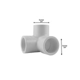 3/4 in. Side Outlet 90-Degree Socket x Socket x Socket Elbow