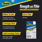 32 oz. White Tough as Tile Aerosol Tub, Sink, and Tile Refinishing Kit