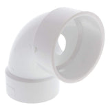 3 in. x 3 in. x 1-1/2 in. PVC DWV 90-Degree All Hub Elbow with Side Inlet