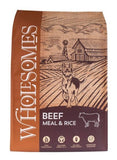 Wholesomes 2100089 Adult Beef Meal and Rice Recipe Dry Dog Food 40 lb. Bag