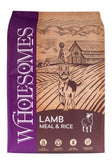 Wholesomes 2100091 Lamb Meal and Rice Recipe Adult Dry Dog Food 40 lb. Bag