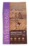 Wholesomes 2100115 Sensitive Skin and Stomach Lamb Recipe All Life Stages Dry Dog Food 30lb. Bag