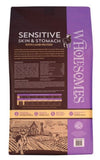 Wholesomes 2100115 Sensitive Skin and Stomach Lamb Recipe All Life Stages Dry Dog Food 30lb. Bag