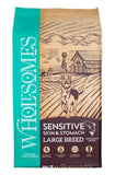 Wholesomes 2100117 Large Breed Sensitive Skin & Stomach Salmon Recipe Dry Dog Food 30lb