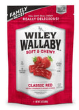 Wiley Wallaby 120150 Classic Red Strawberry Flavor Licorice Soft & Chewy 24 oz.