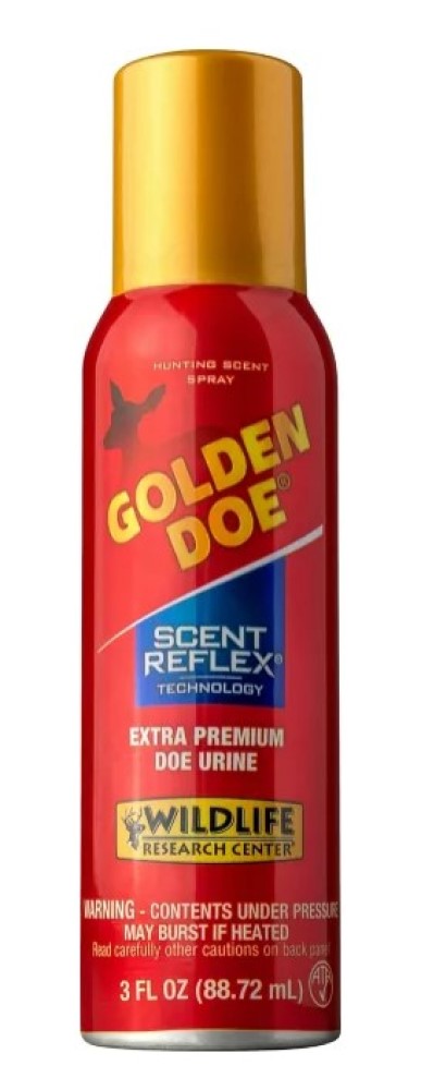 Wildlife Research Center 412-3 Golden Doe Scent Reflex Deer Attractant Spray 3oz