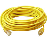 JobSmart WJ-23-12G3100 Indoor/Outdoor Pro Power Extension Cord 100 ft. Yellow