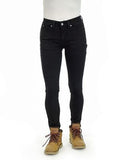 Ridgecut YLB-4045 Women's Flex Denim 5-Pocket Skinny Jeans, Black, Size 16
