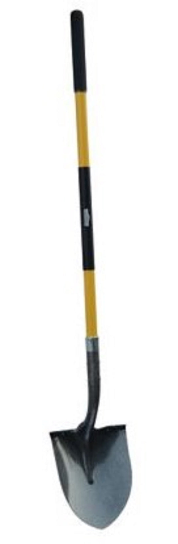 GroundWork YN-8SJ3-69FL Fiberglass Handle Pro Round Point Shovel 47.44 Inch