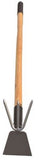 GroundWork YN-GT077L Hardwood Handle Cultihoe 64.96 Inch Black