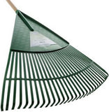 GroundWork YN-PR001-30L Leaf Rake 31.5 Inch Green Polypropylene