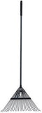 GroundWork YN-SR001-24FL Carbon steel Leaf Rake 24 Inch with Fiberglass Handle