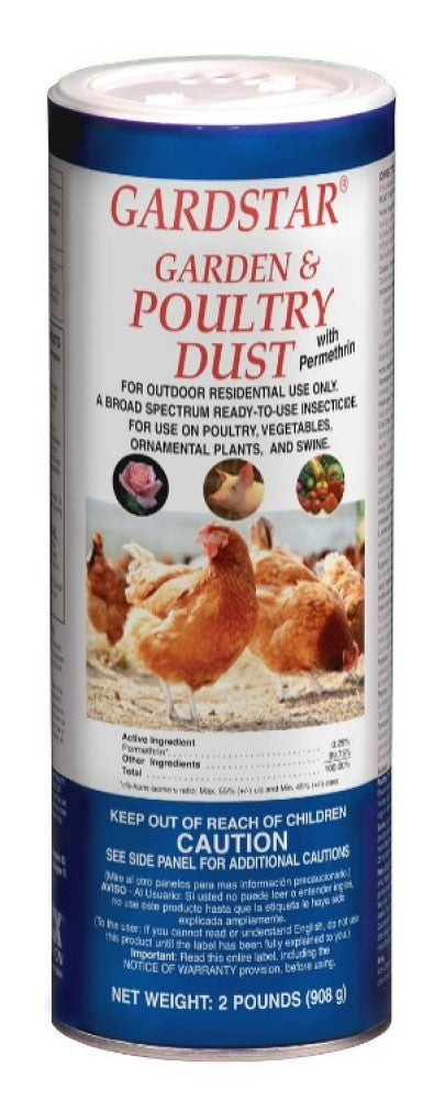 Y-Tex 840001 Gardstar Garden and Poultry Dust Insecticide 2 lb.