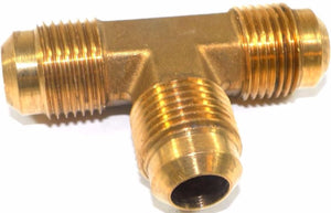 Big A Service Line 3-144900 Brass Pipe, Tee Fitting 5/8" x 5/8" x 5/8"