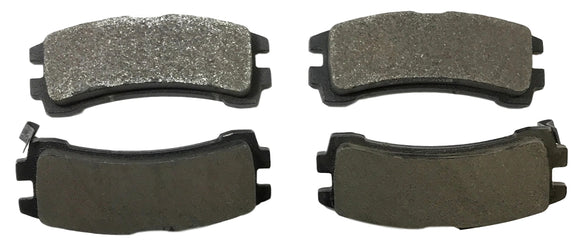 Beck/Arnley 087-1372 Semi-Metallic Disc Brake Pads