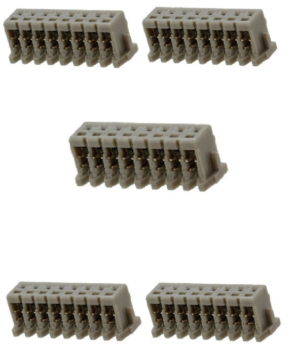 JST 08KR-6H-P 8 Position Rectangular Socket Connector IDC Tin 26 AWG Lot 10 Pcs