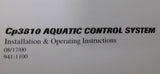 Compool CP3810 Aquatic Control System Original Owners Manual Installation Guide