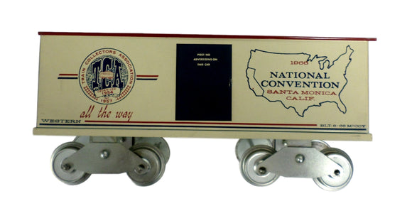 McCoy 1000-66 Western Division National Convention TCA STD Scale Box Car 1966