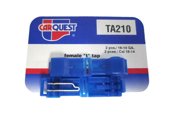 Carquest TA210 TA 210 18-14 Gauge Female T Tap Terminals Brand New!