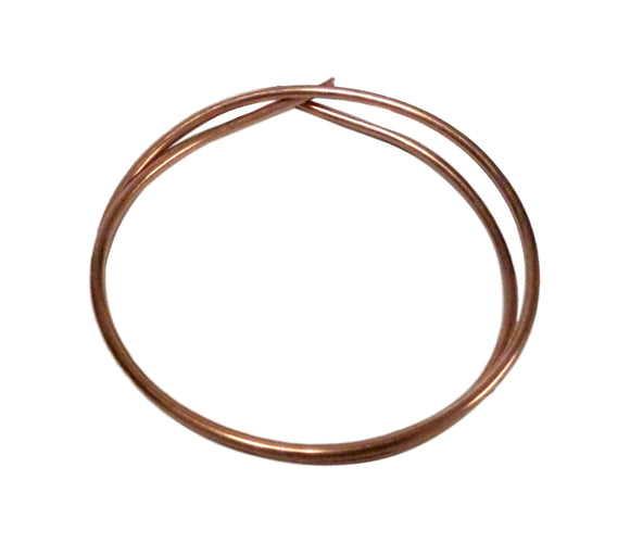 2' FT of  8 AWG Solid Soft Copper Wire 1/8