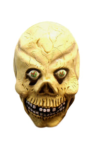 Halloween Insane Skull Face Monster Latex Mask 50191 Scary Creepy Teeth Bone