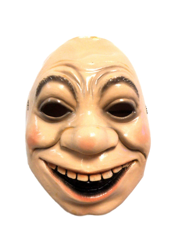 Halloween Creepy Smiling Drunk Man Theater Cosplay Latex Mask