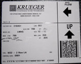 Krueger LMHS 700 Single Duct Terminal Unit Size 12-12 w/ Hot Water Heat 75275201