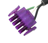 Balboa 5-Feet 4 Prongs Male Purple Connector W/ 3 Active Pins Cord