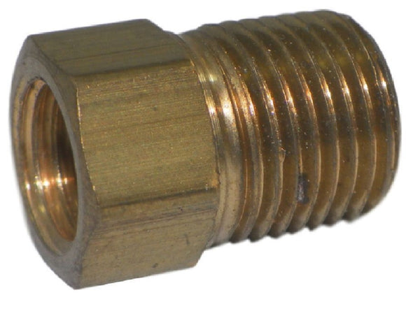 Big A Service Line 3-124220 Brass Pipe, Hex Bushing Fitting 1/8