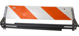 Portable A-Frame Metal Traffic Barricade 36" Width x 42" Full Height 14627000
