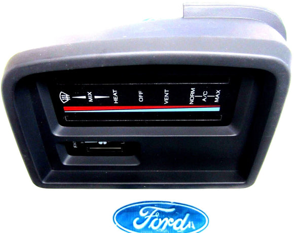 Ford OEM F09B-1104614-AA A/C Heat Interior Bezel Hard to find Vintage Part! NOS
