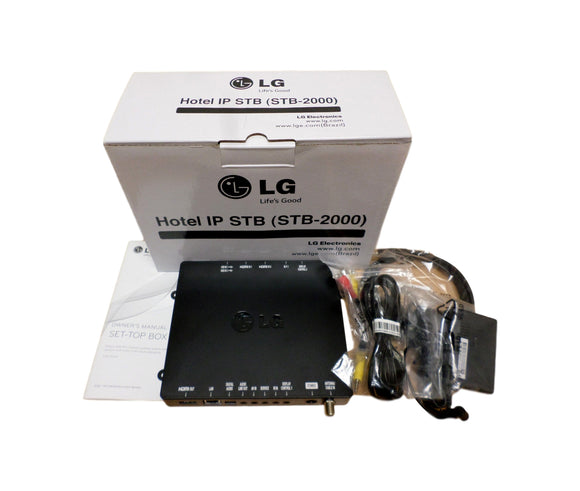 LG STB-2000 IPTV Hotel IP STB Set Top Box Smart TV HDMI A/V DLNA Wi-Di WiFi