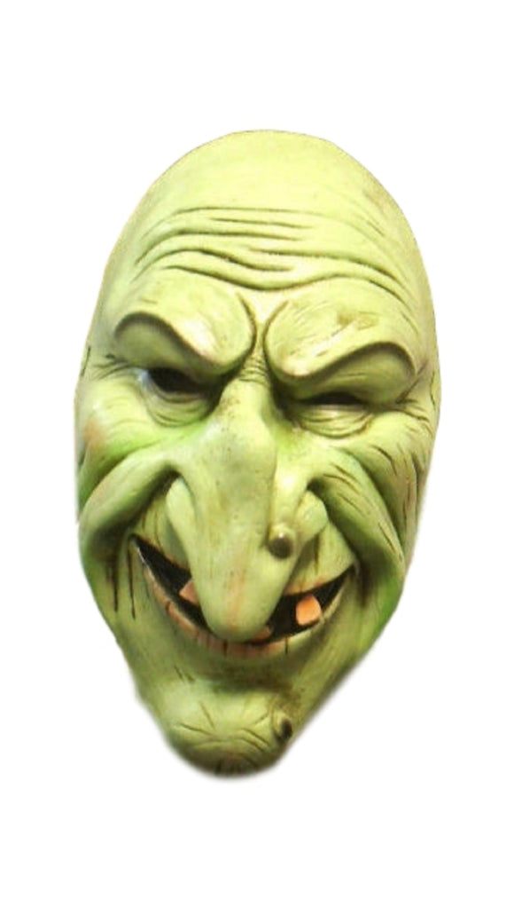 Halloween Hob Goblin Brother Deformed Green Mask Cosplay Latex Mask 1/2 Coverage