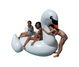 (2) Pack - Inflatable Giant Swan 75" Rideable Toy Party Leisure Float 388328-LF