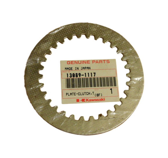 Kawasaki Clutch Plate T (8F) 13089-1117 130891117 Genuine Part