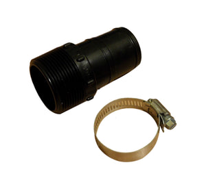 Pentair SD Sand Dollar Hose Adapter Connection Nipple 1.5" Fitting & Clamp