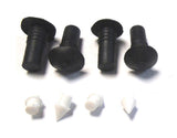Jiffy Posi-Grip Plugs 236 3/8" Plug and Tip Outside Repair for Tubeless Tires x4