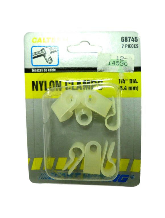 Calterm 68745 Nylon Clamps 1/4