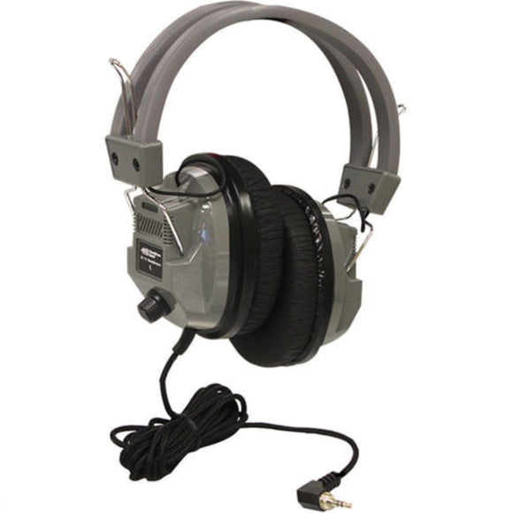 Hamilton Buhl SC7V SchoolMate SC-7V Headband Headphones Gray w/ 1/4