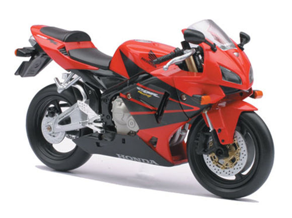 New Ray 42603 1/12 Fits Honda CBR600R Street Bike Die-Cast ATV Toy (Red)